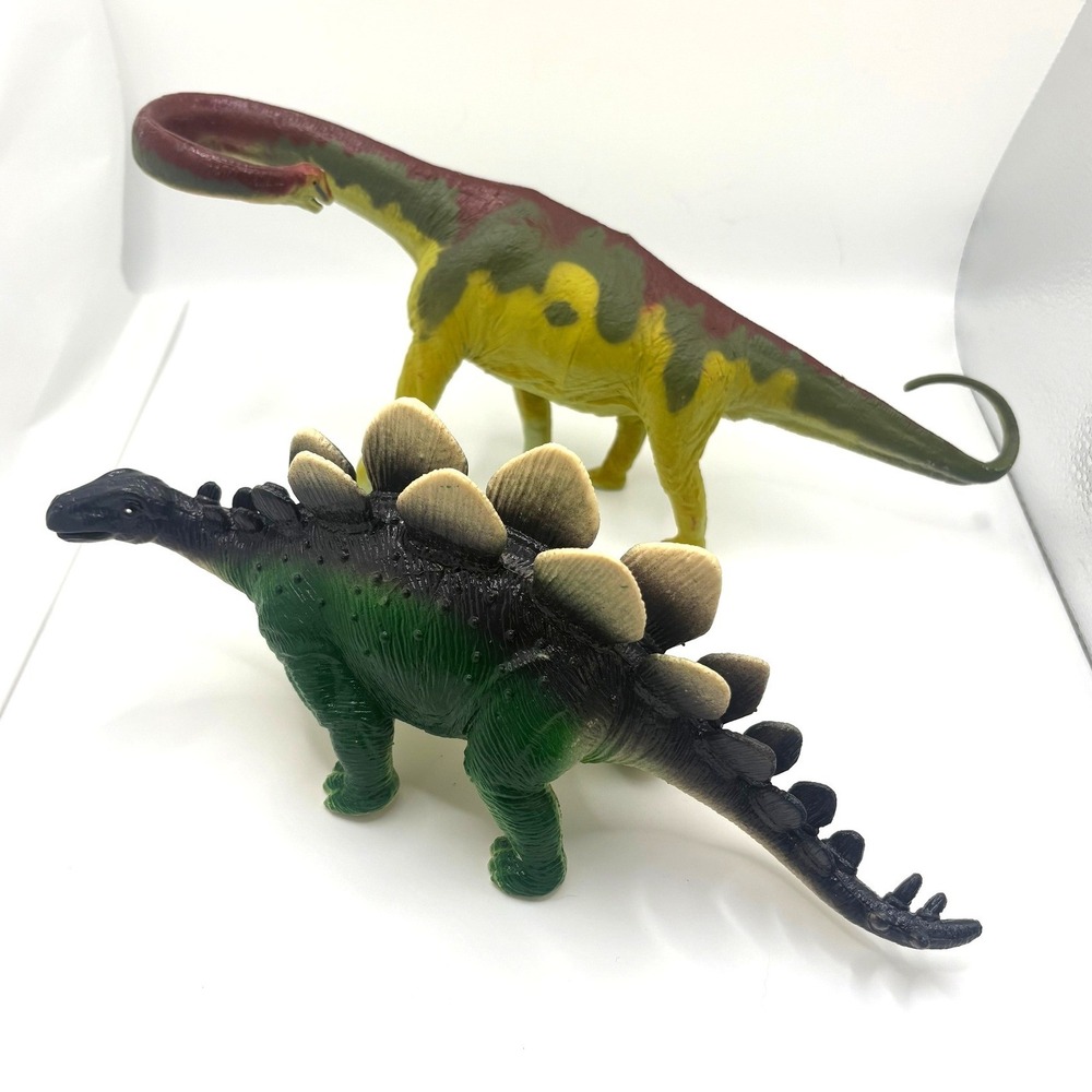 Learning Resources Dinosaur Figures Stegosaurus Brachiosaurus Toy Set